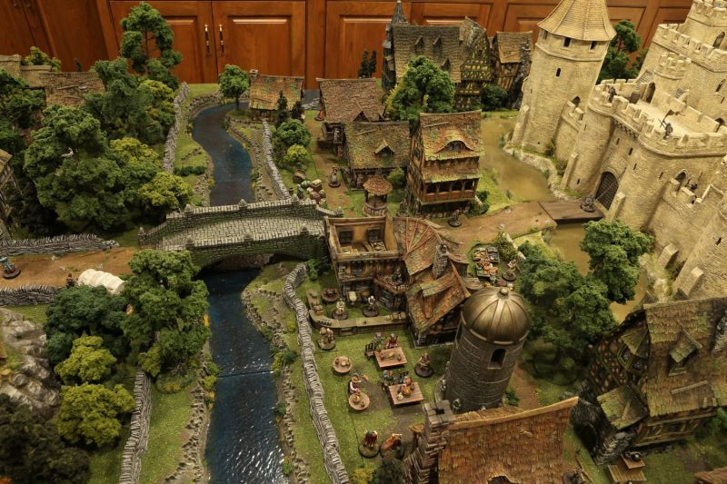 Illustration for article titled Esta impresionante maqueta es el sueño de cualquier amante de los juegos de rol de mesa